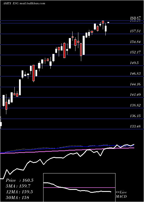  weekly chart FlexsharesUs