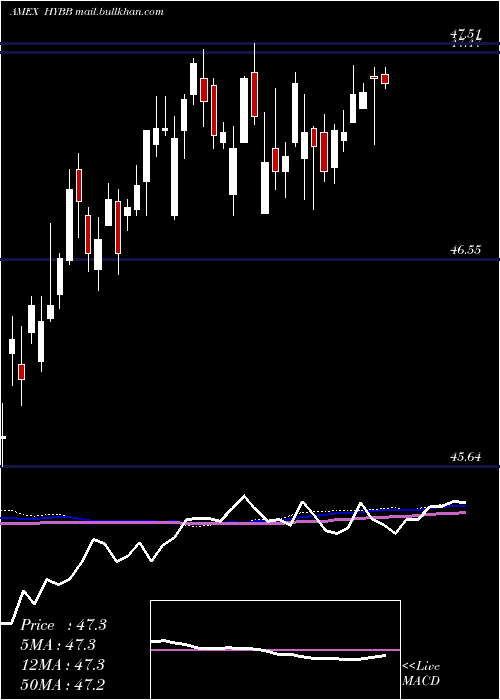 weekly chart IsharesBb