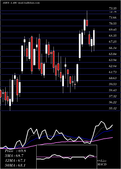  Daily chart DirexionDaily