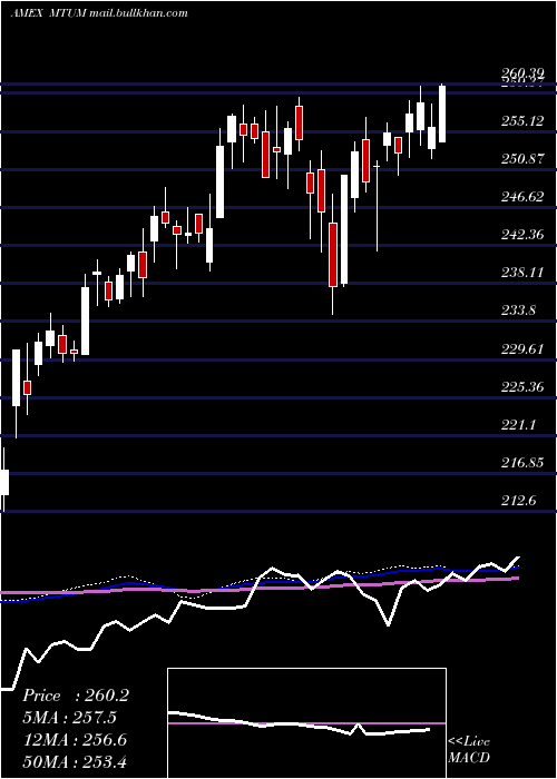  weekly chart MsciUsa