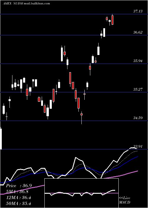  Daily chart NusharesEsg