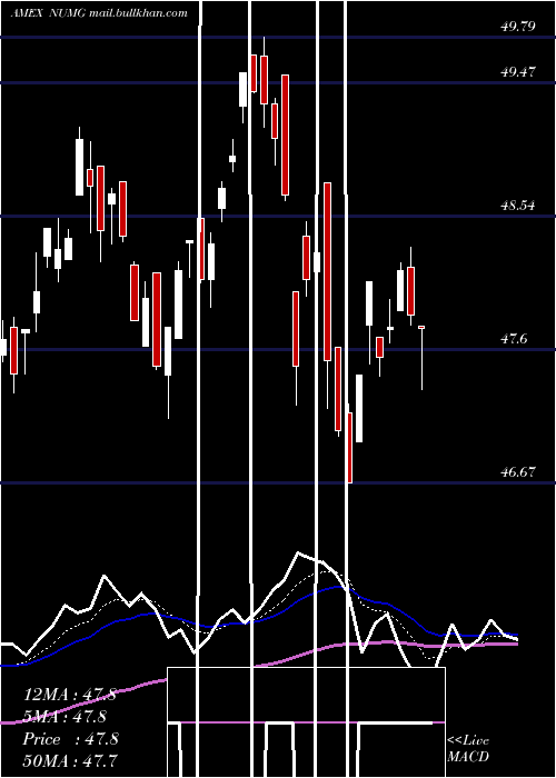  Daily chart NusharesEsg