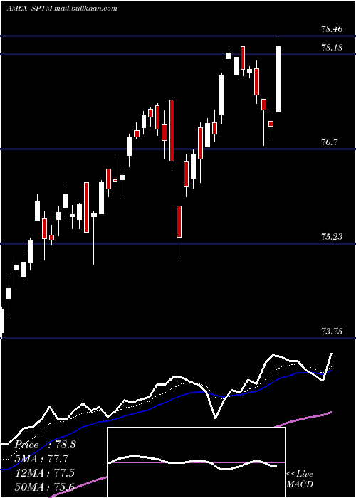  Daily chart SpdrTotal