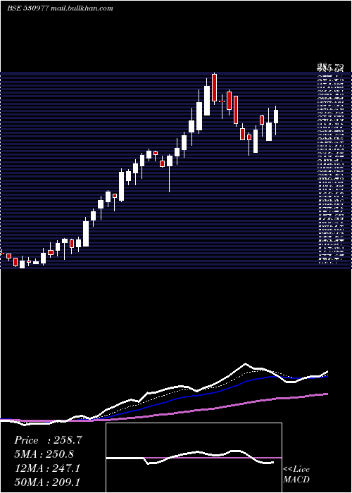  Daily chart Skcil