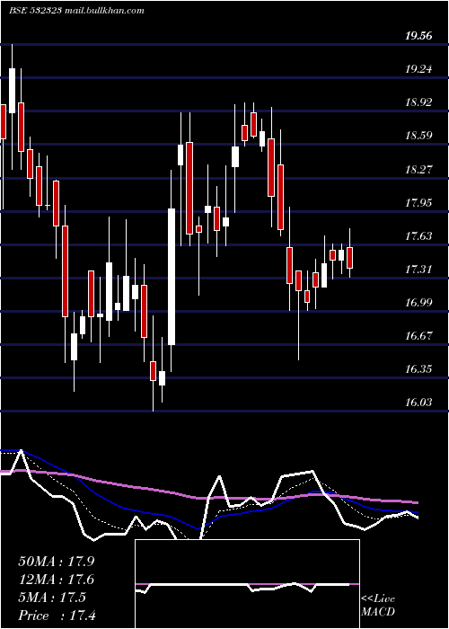  Daily chart ShivaCement