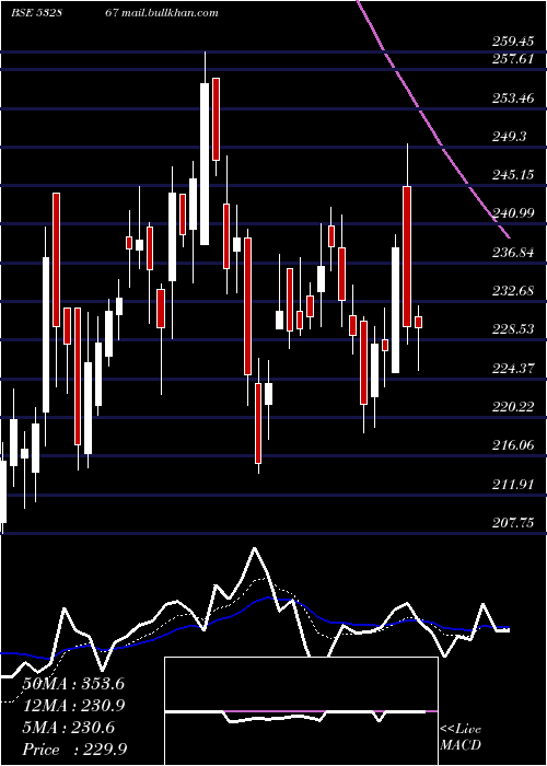  Daily chart V2retail