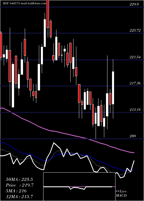  Daily chart Starcement