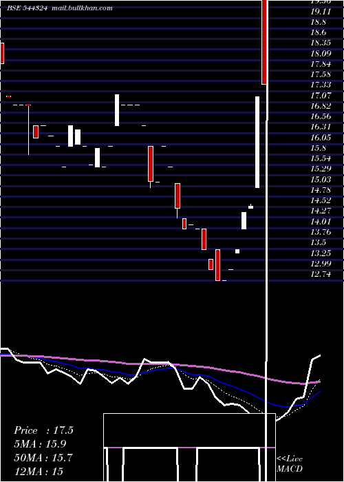  Daily chart CitichemIndia