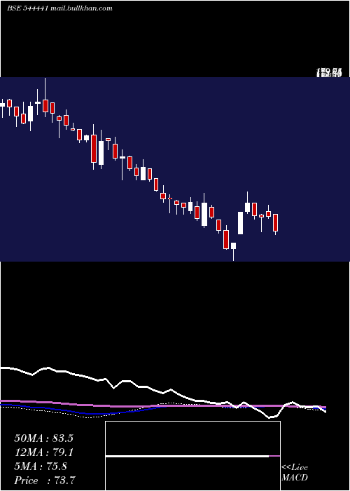  weekly chart MetaInfotech