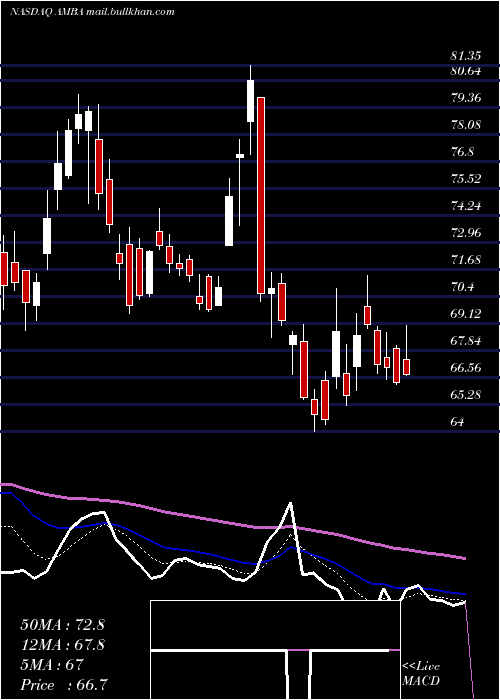  Daily chart AmbarellaInc