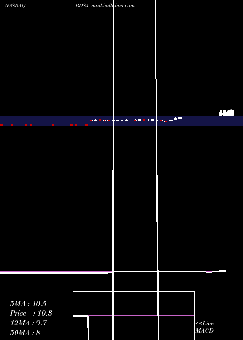  weekly chart BiodesixInc