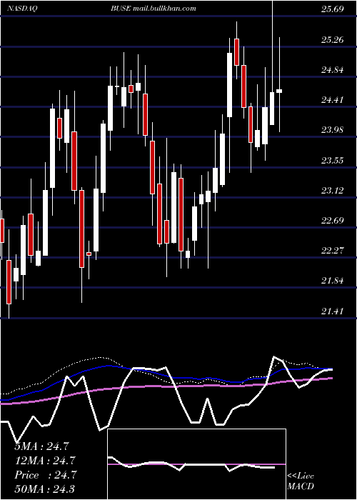  weekly chart FirstBusey