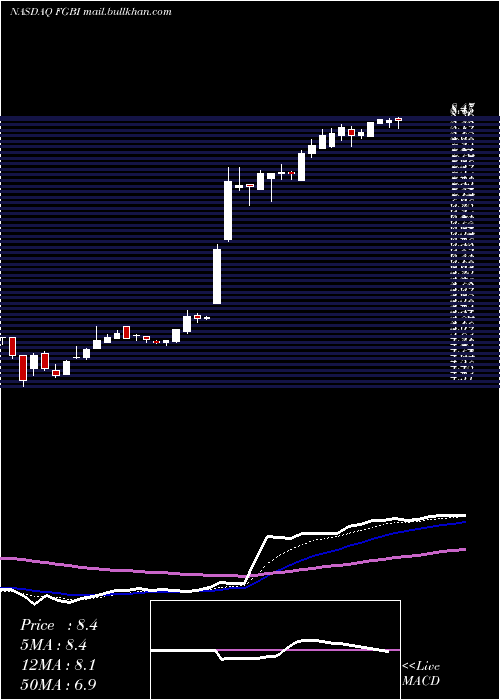  Daily chart FirstGuaranty