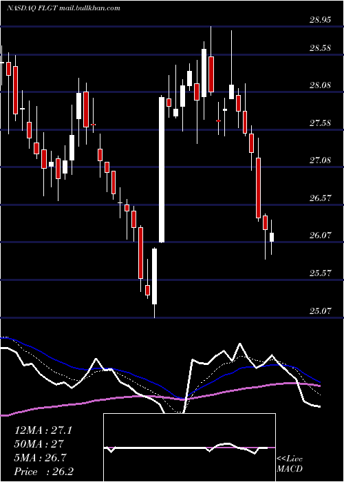  Daily chart FulgentGenetics