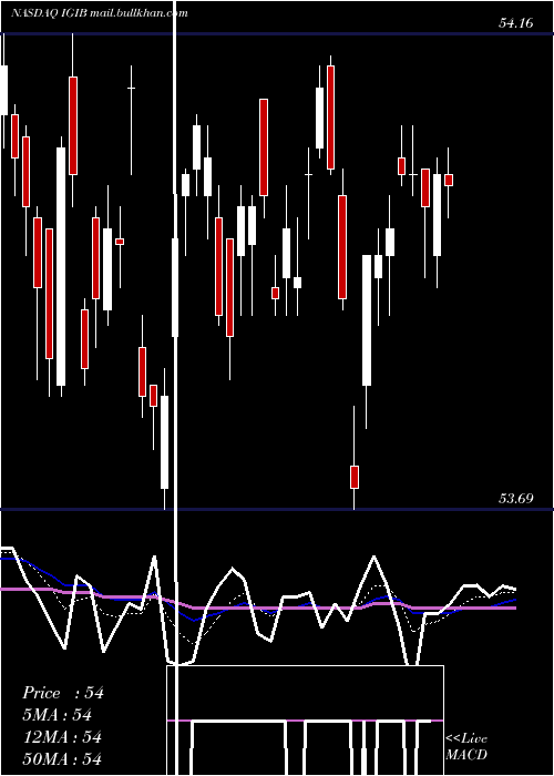  Daily chart IsharesIntermediate