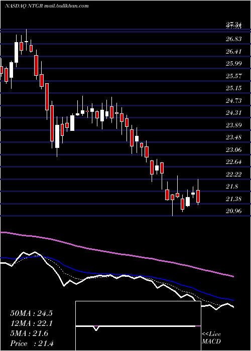  Daily chart NetgearInc