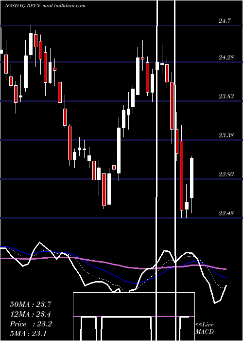  Daily chart ReynoldsConsumer