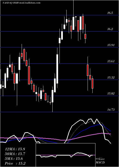  Daily chart RmrGroup