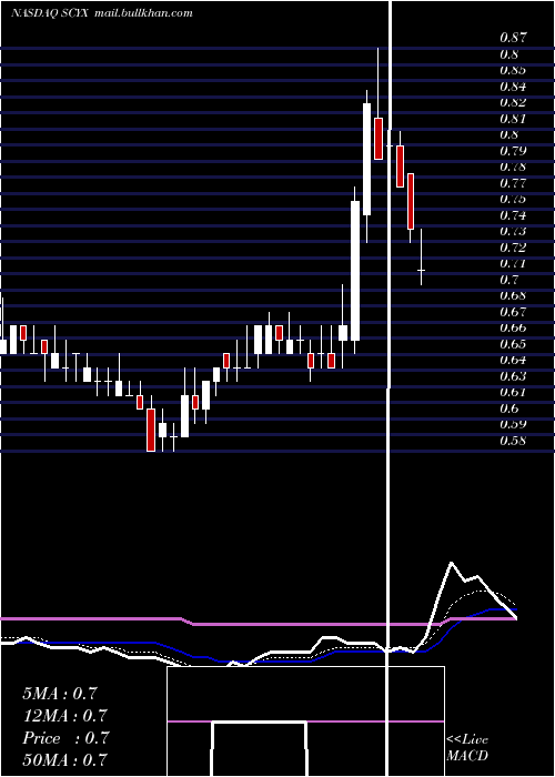  Daily chart ScynexisInc