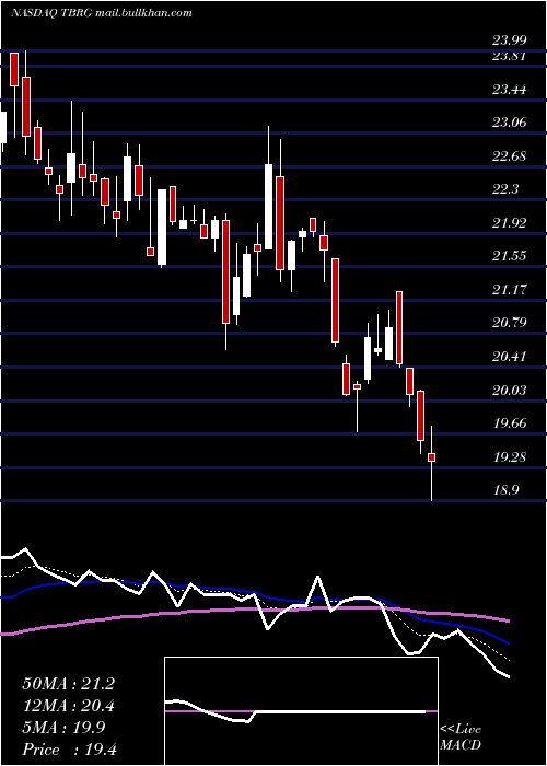  Daily chart ThunderBridge