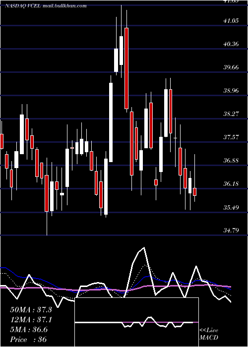  Daily chart VericelCorporation