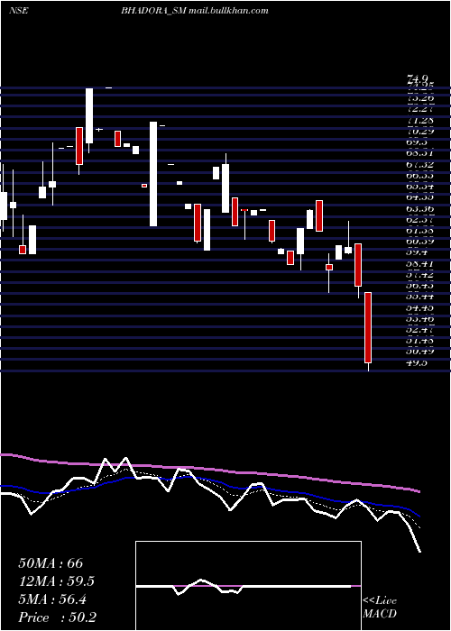  Daily chart BhadoraIndustries