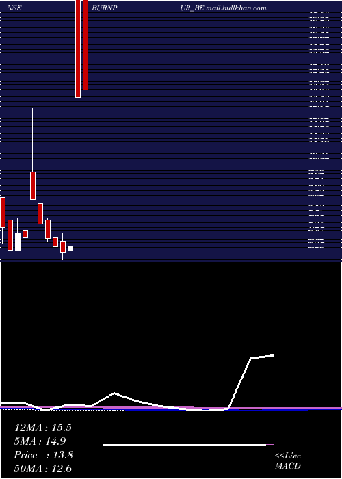  monthly chart BurnpurCement