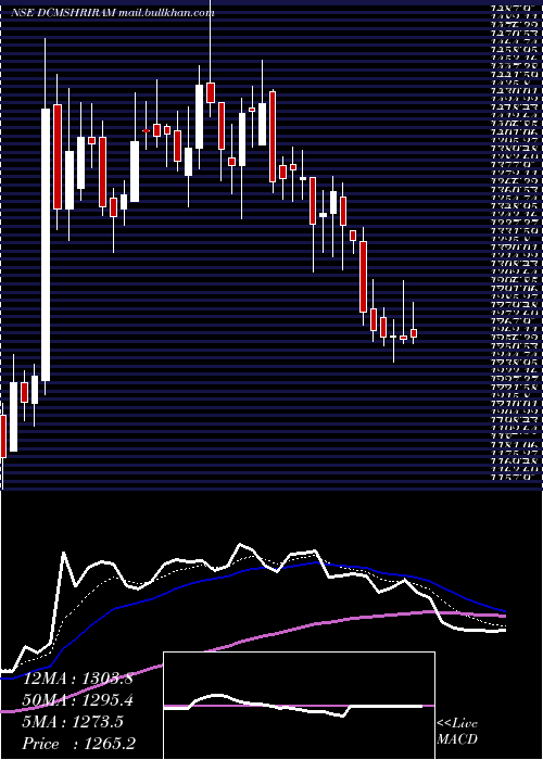  Daily chart DcmShriram