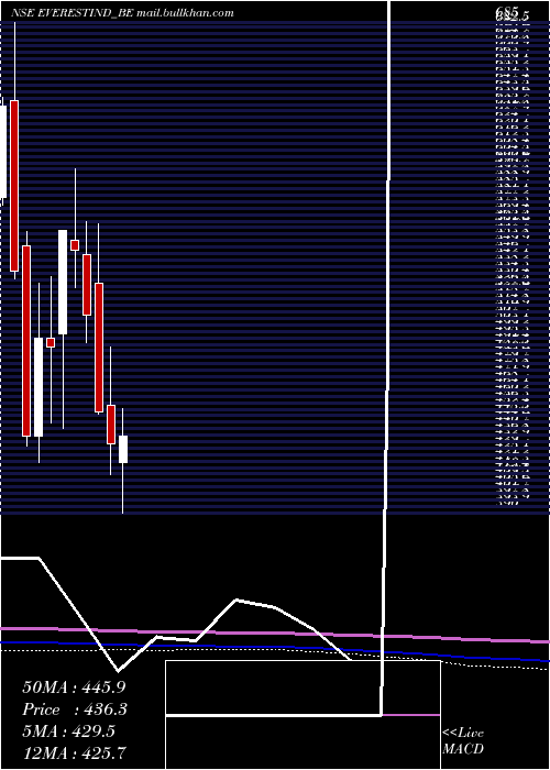  monthly chart EverestIndustries