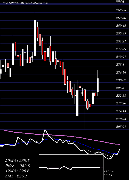  Daily chart GreenlamIndustries