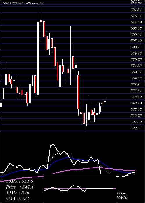  Daily chart HindujaGlobal