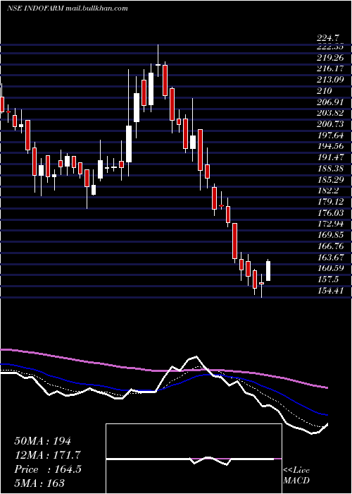  Daily chart IndoFarm