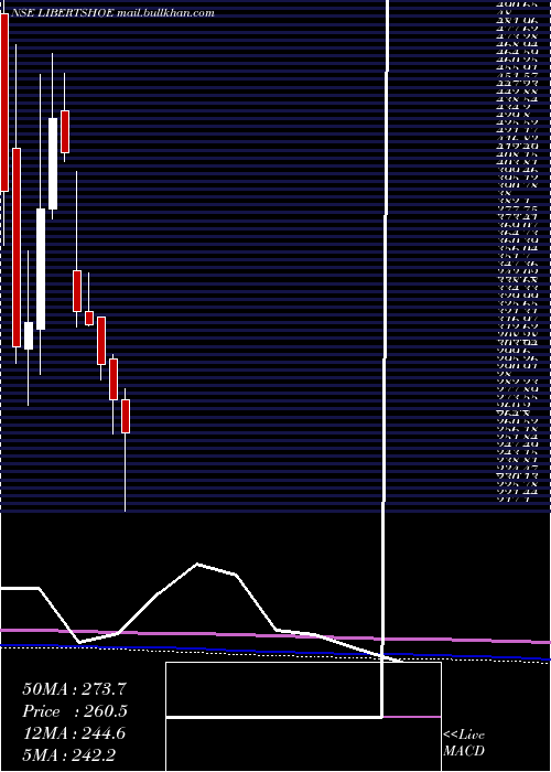  monthly chart LibertyShoes