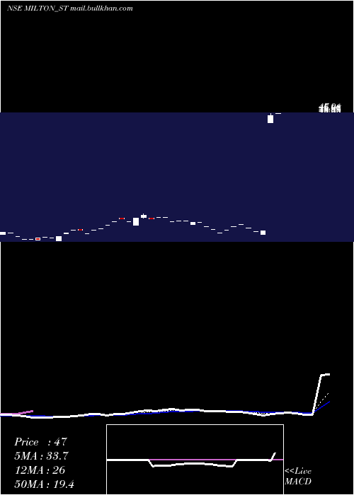  Daily chart MiltonIndustries
