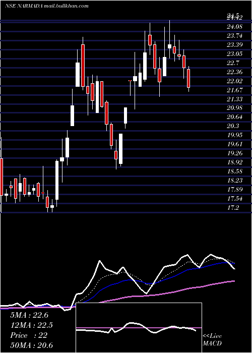  Daily chart NarmadaAgrobase