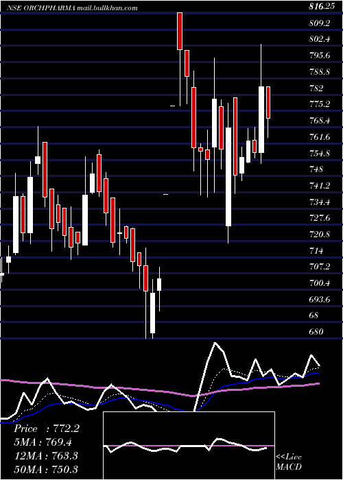  Daily chart OrchidPharma