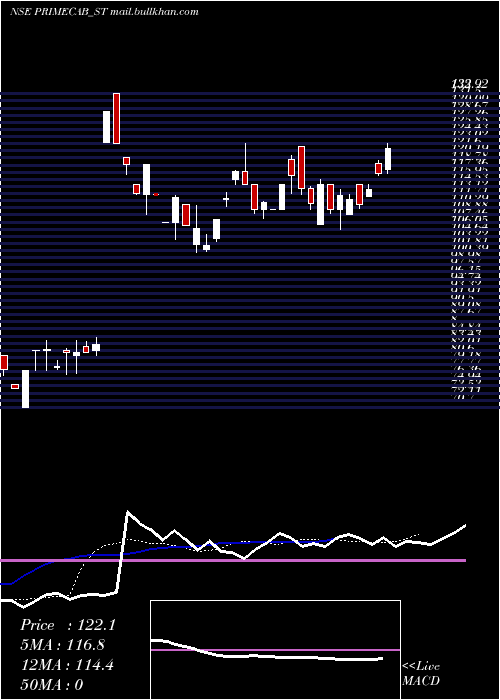  Daily chart PrimeCable