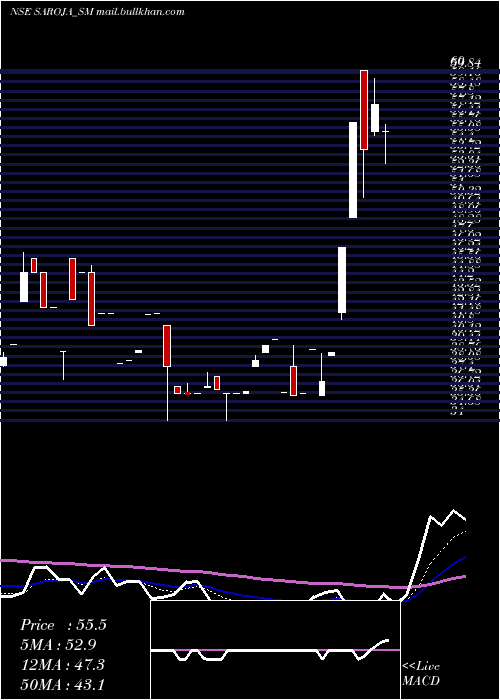  Daily chart SarojaPharma