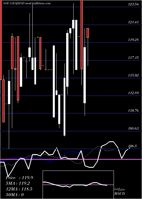  Daily chart SayajiIndustries