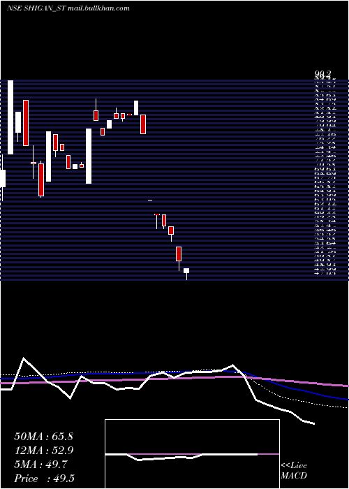  weekly chart ShiganQuantum