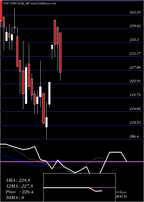  Daily chart ShivalikRasayan