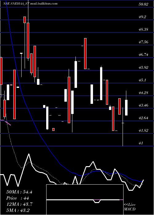  Daily chart SnehaaOrganics