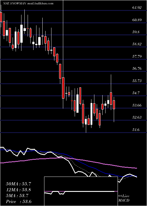  Daily chart SnowmanLogistics