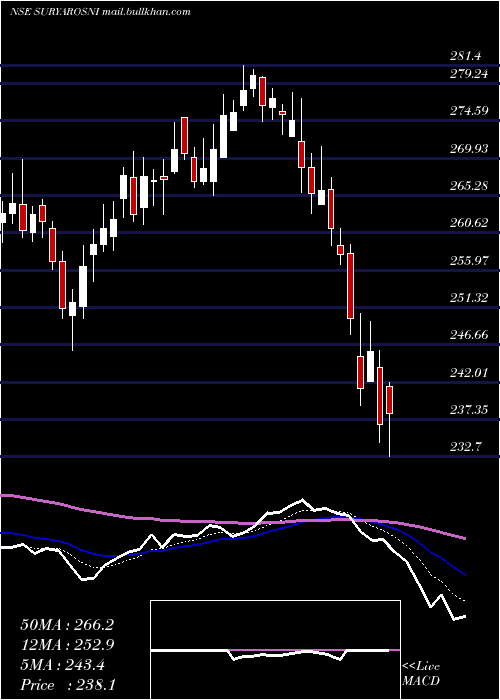  Daily chart SuryaRoshni