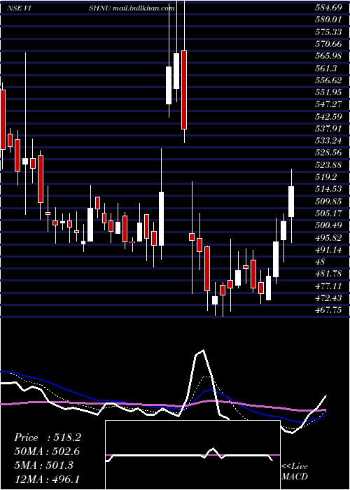  Daily chart VishnuChemicals