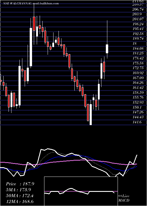  Daily chart WalchandnagarIndustries