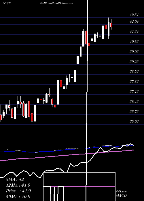  weekly chart BlackrockHealth