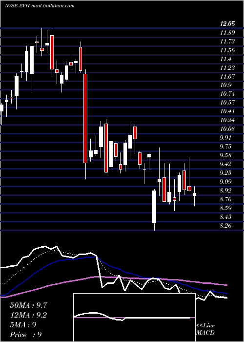  Daily chart EvolentHealth