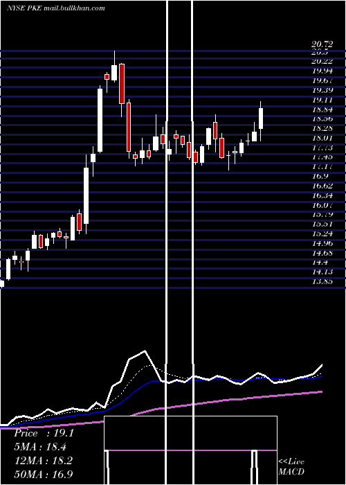  Daily chart ParkElectrochemical