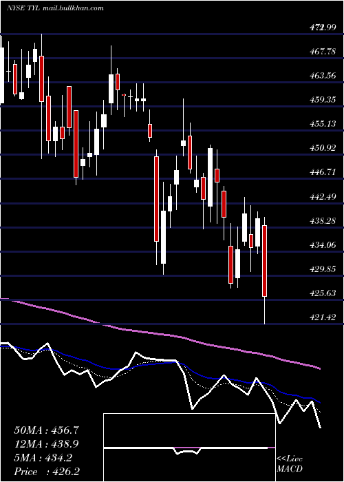 Daily chart TylerTechnologies
